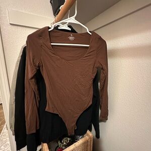 Pumiey tiramisu Long Sleeve Women's bodysuit